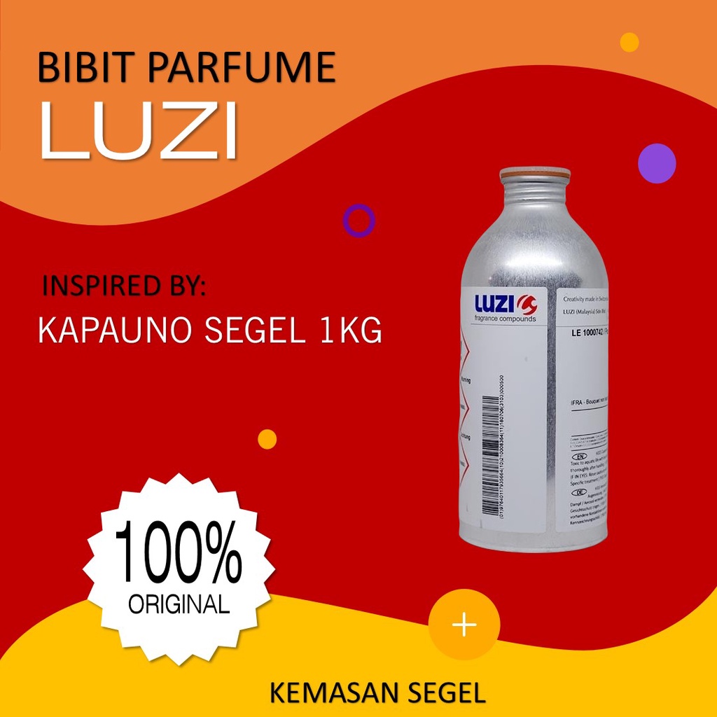 Bibit Parfum Luzi KAPAUNO segel 1kg