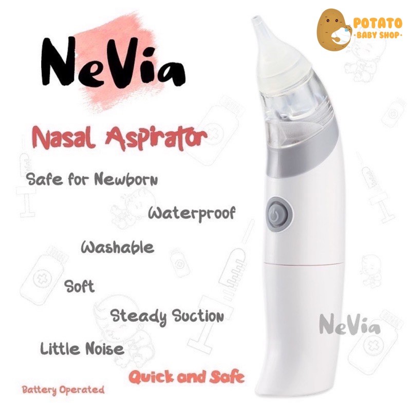 Nevia Nasal Aspirator - Penyedot Hidung Elektrik