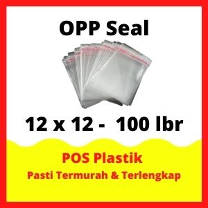 

(04) 12 X 12 OPP LEM PLASTIK KACA DVD,Bakery,Undangan,Roti,Amplop,Angpao (Isi 100 Lembar)GR