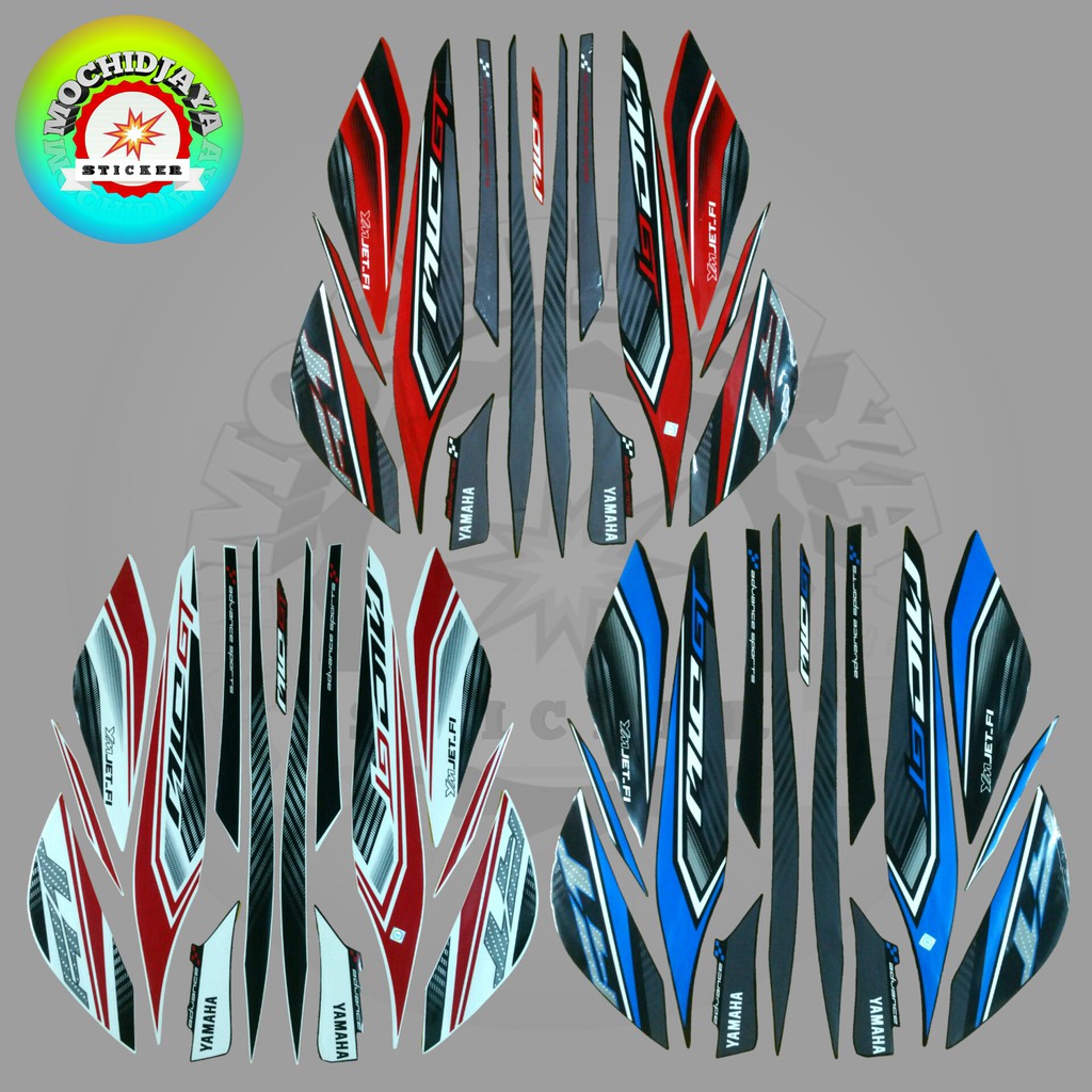 STRIPING MIO GT 2013 SRANDART STICKER LIST BODY MOTOR MIO GT 2013 TERLARIS TERBAIK