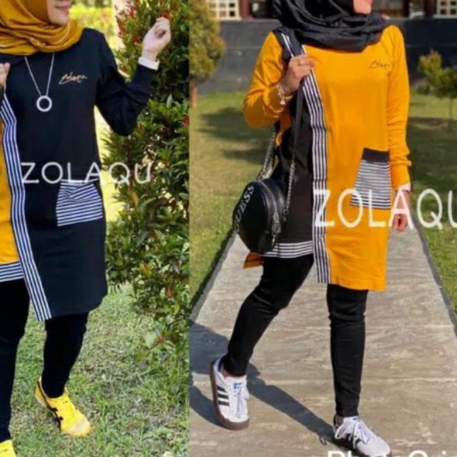 ⅎ HC - TUNIK WANITA TERBARU/ KAOS ZOLAQU/ TUNIK ZOLAQU/ TUNIK WANITA TERBARU/ TUNIK IMPORT WANITA/ ✽
