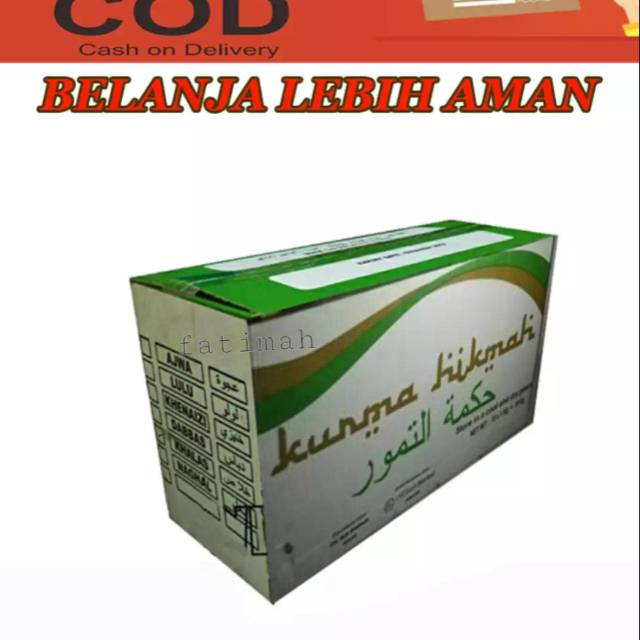

1karton Kurma Khalas Hikmah isi 10bok