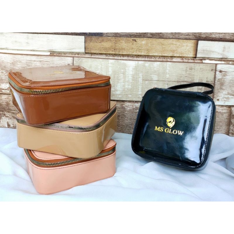 HADIAH MSGLOW/ BOX COSMETIC/MAKEUP BOX GLOSSY