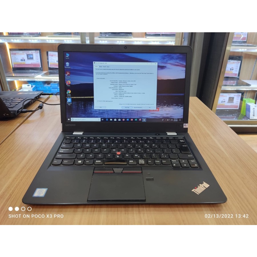 LAPTOP MURAH LENOVO THINKPAD 13 INTEL I5 6200U 4GB 512GB WIN10PRO