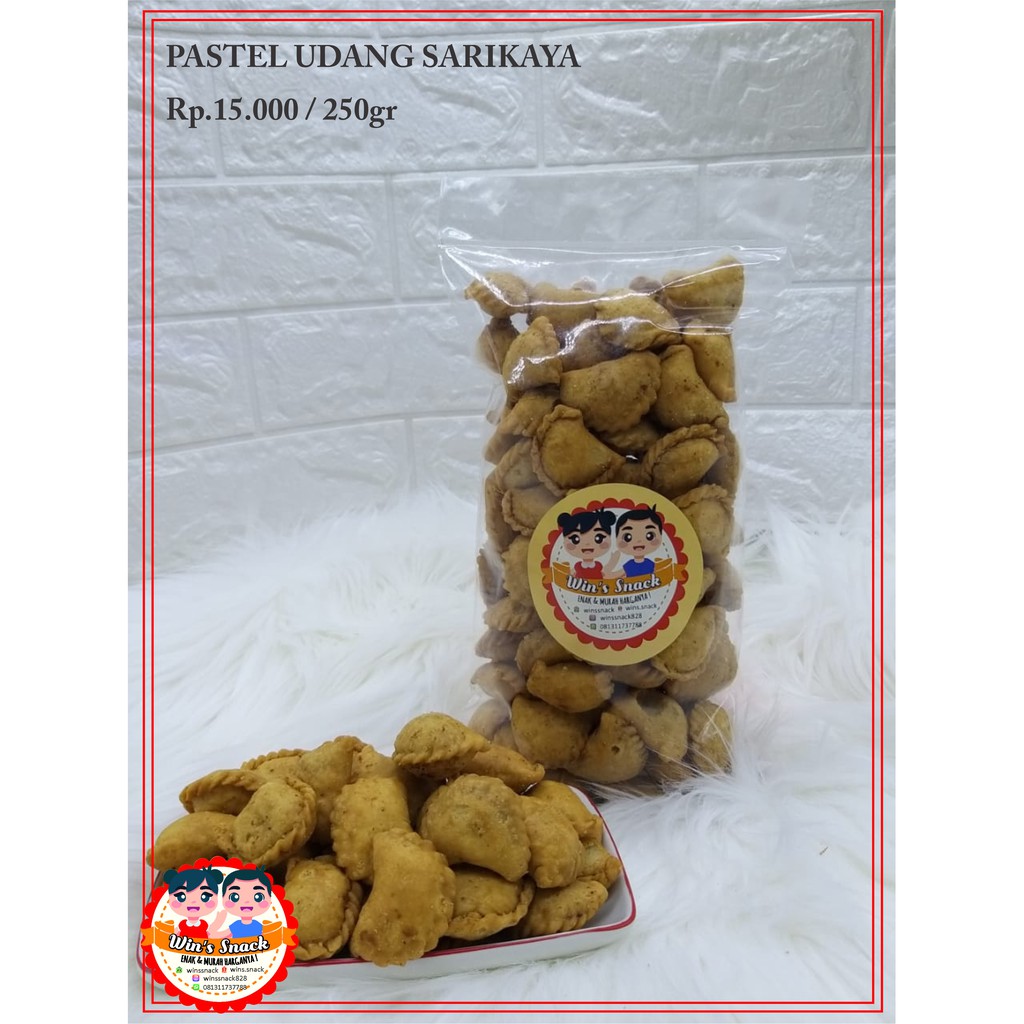 

PASTEL UDANG SARIKAYA 250gr