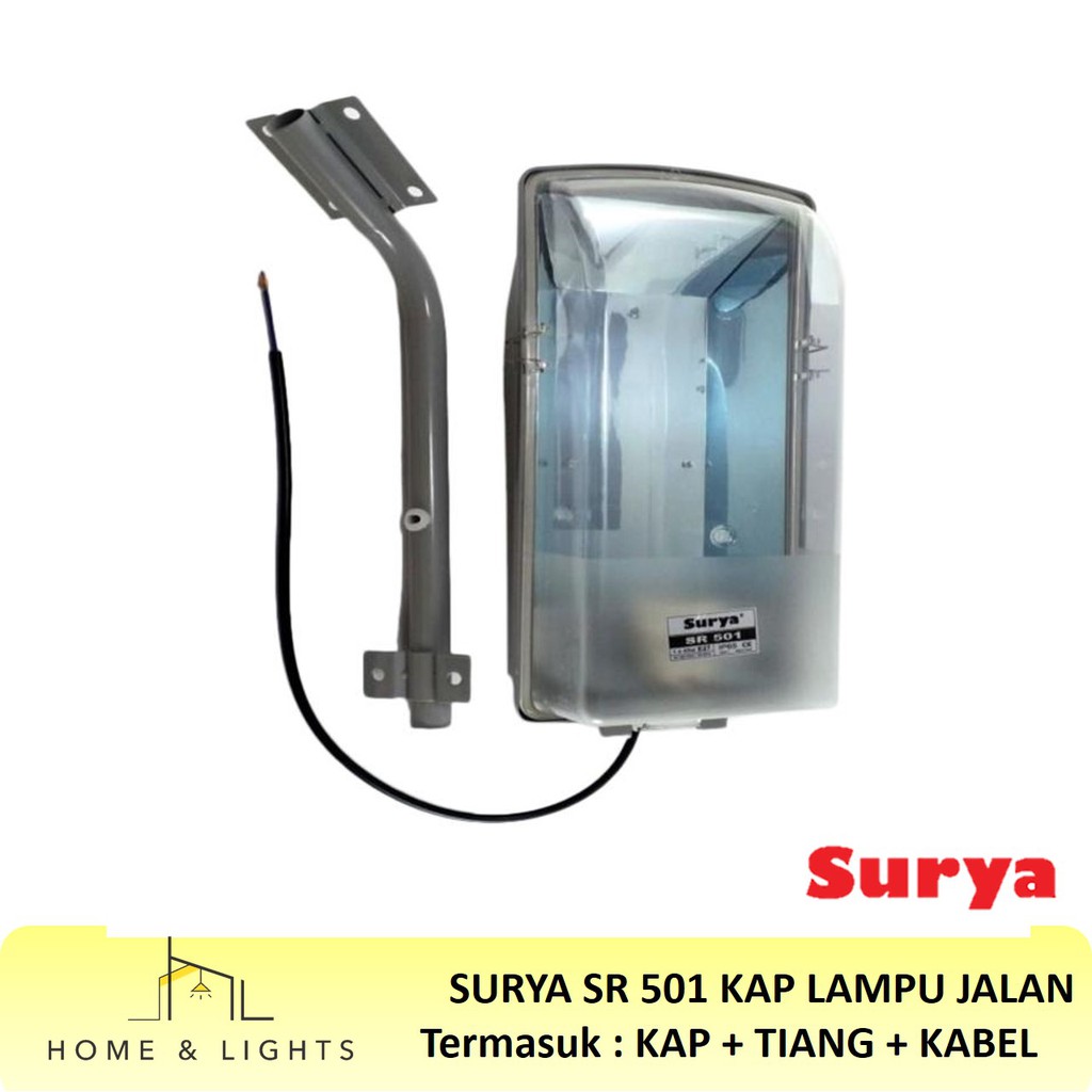 Kap Lampu Jalan PJU E27 Surya SR 501