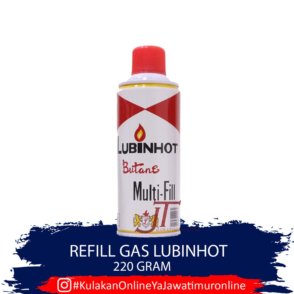 Isi Gas Korek Lubinhot 220 gram - Gas Lubinhot 220 Gram