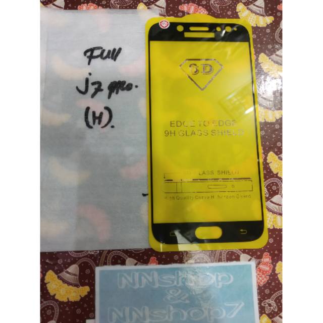 Tempered glass Samsung J7 Pro Anti Gores samsung J7 Pro Full Layar