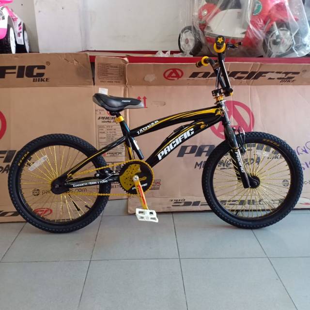 Sepeda anak BMX 20" JAGUAR BLACK PACIFIC Termurah