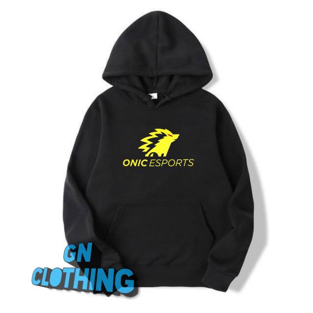 Jaket Hoodie sweater Onic esports logo terbaru