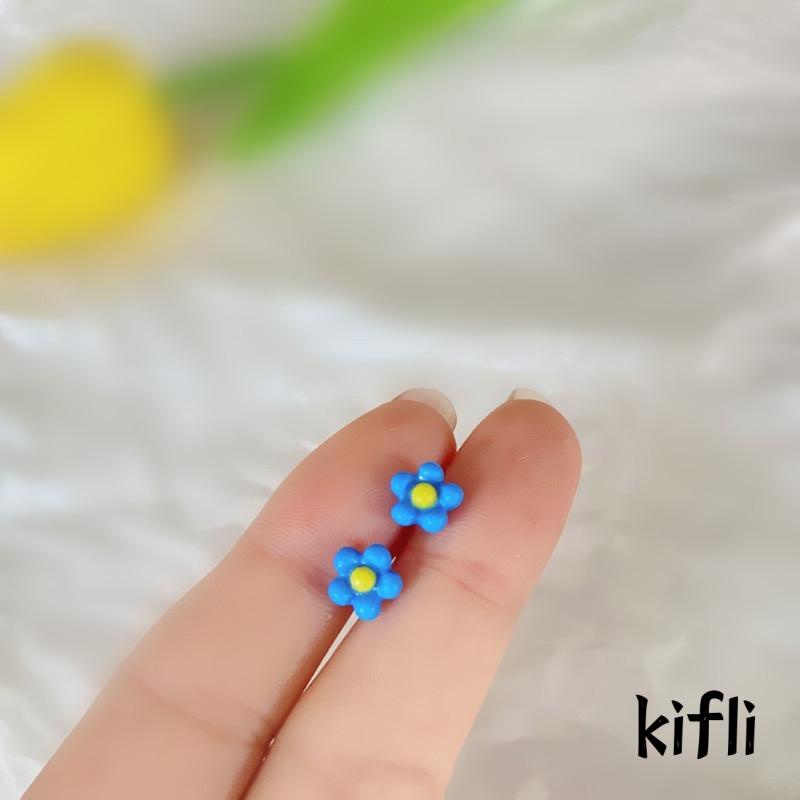 Anting,Desain Kartun Bunga,Untuk Anak Perempuan