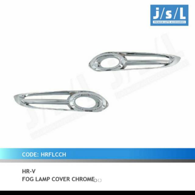 Cover foglamp HRV chrome/ foglamp cover chrome jsl