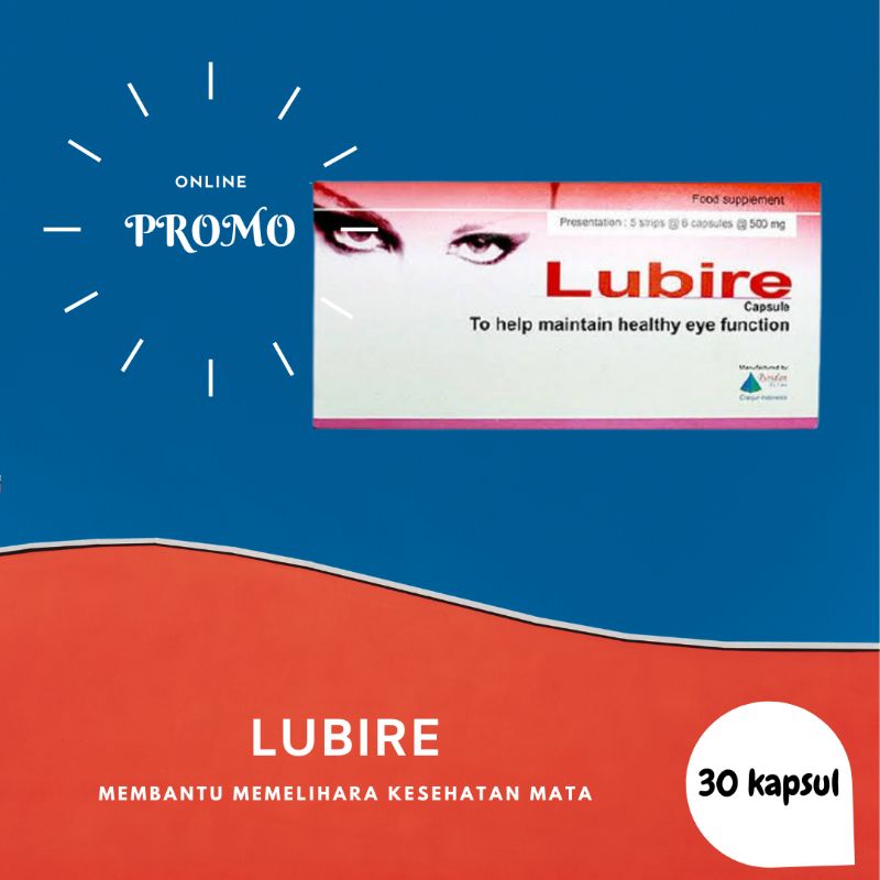 LUBIRE Vitamin Mata Suplemen Kesehatan Mata