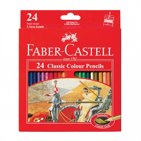

Pensil Warna FABER-CASTELL 24 Warna