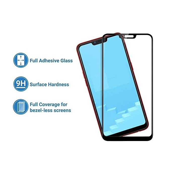 Super Premium Quality Tempered Glass 5D Rakki Anti Gores Kaca OPPO REALME C1