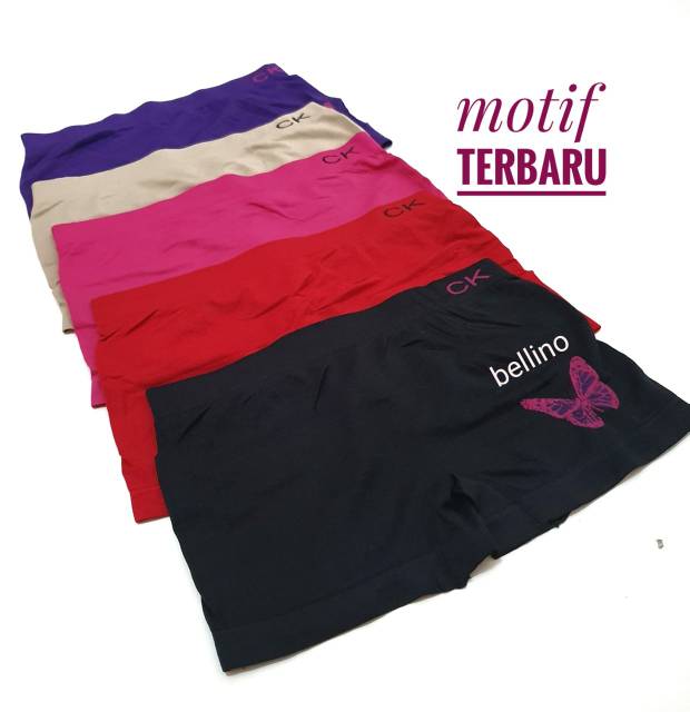Celana Dalam Boxer Cewek Jumbo / Cd Rajut Boxer