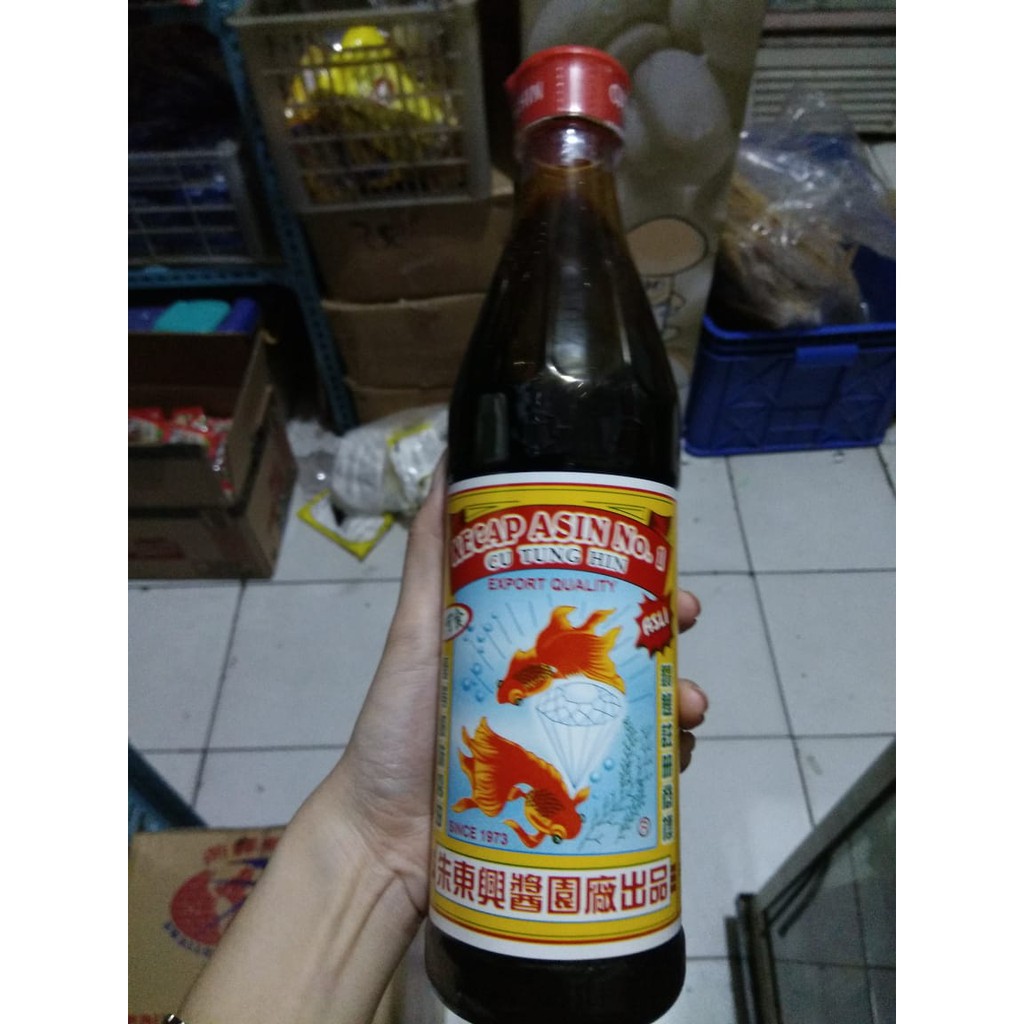 KECAP ASIN IKAN KOKI CU TUNG HIN 650 ML