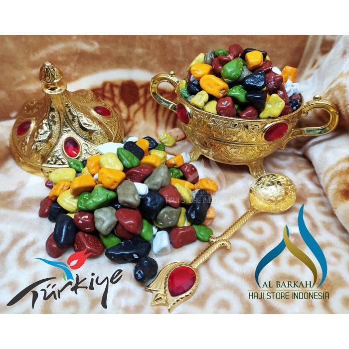 

Coklat Arab - Coklat Batu Kerikil Arab Halal Stone 500Gr Oleh Oleh Haji Umroh