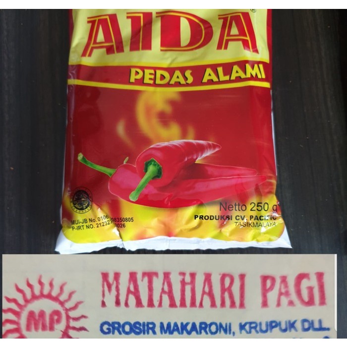 

AIDA Pacific 250gr Cabe giling