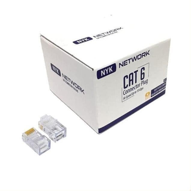 Konektor Rj45 NYK CAT 6 - Connector Rj-45 Cat6 High Speed