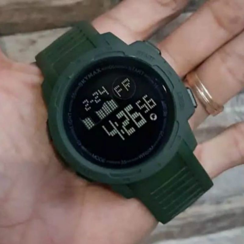 JAM TANGAN SKYMAX MODEL STRAP TERBARU DSAIN MEWAH