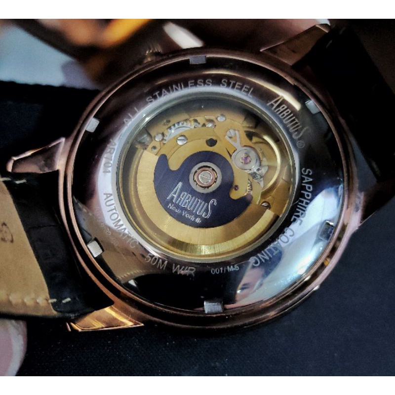 Jam Tangan Pria Automatic Arbutus AR701