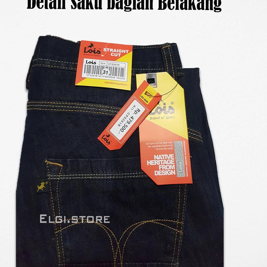 [PRODUK V8D9E] LOIS Celana Panjang Original Celana Lois Premium Lois Pria Celana Panjang Lois Import