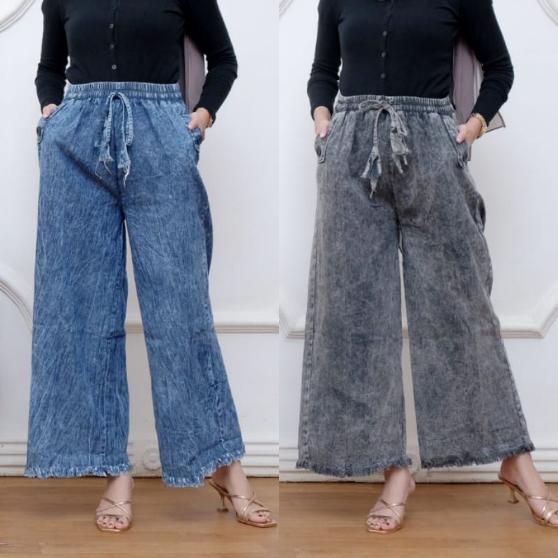 Celana jeans wanita//Celana panjang//Celana boyfriend wanita//kulot jeans wanita