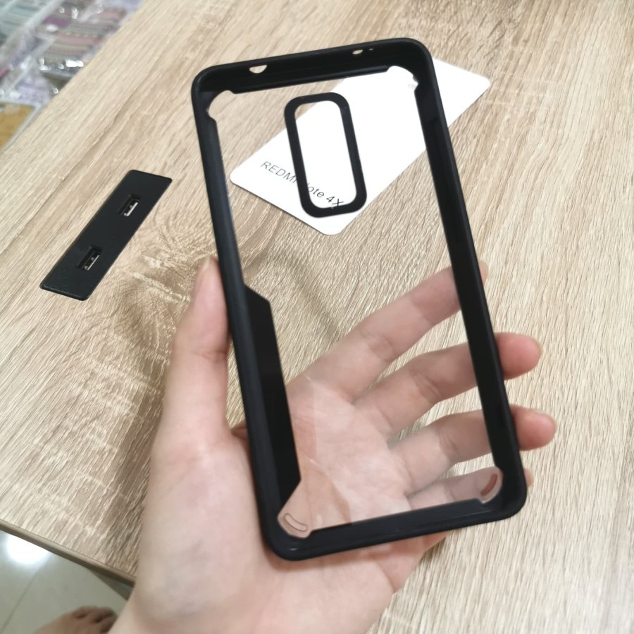 Xiaomi Poco M3 Pro Hard Case Fusion Shockproof Clear Armor Bumper