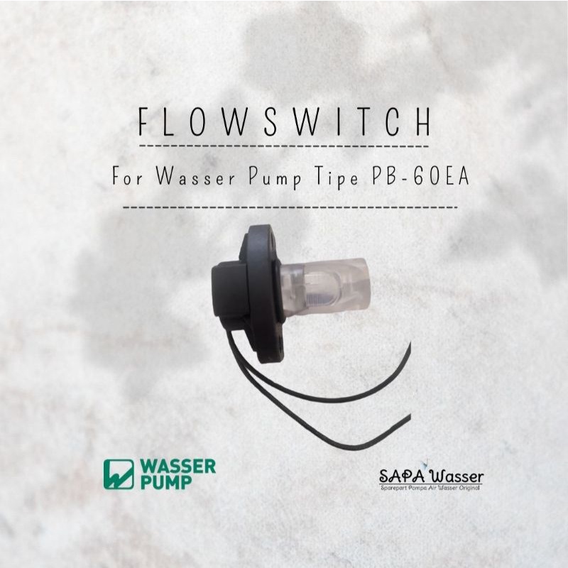 Otomatis Pompa Dorong Wasser Flow Switch Merk Wasser PB-60EA