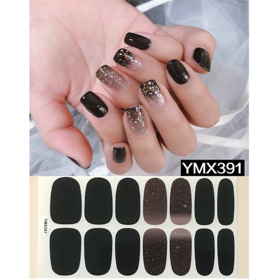 14Pcs/Stiker Kuku Murah / Nail Art Sticker / Nail Art Stiker / Nail Art &amp; Sticker YMX Series V2