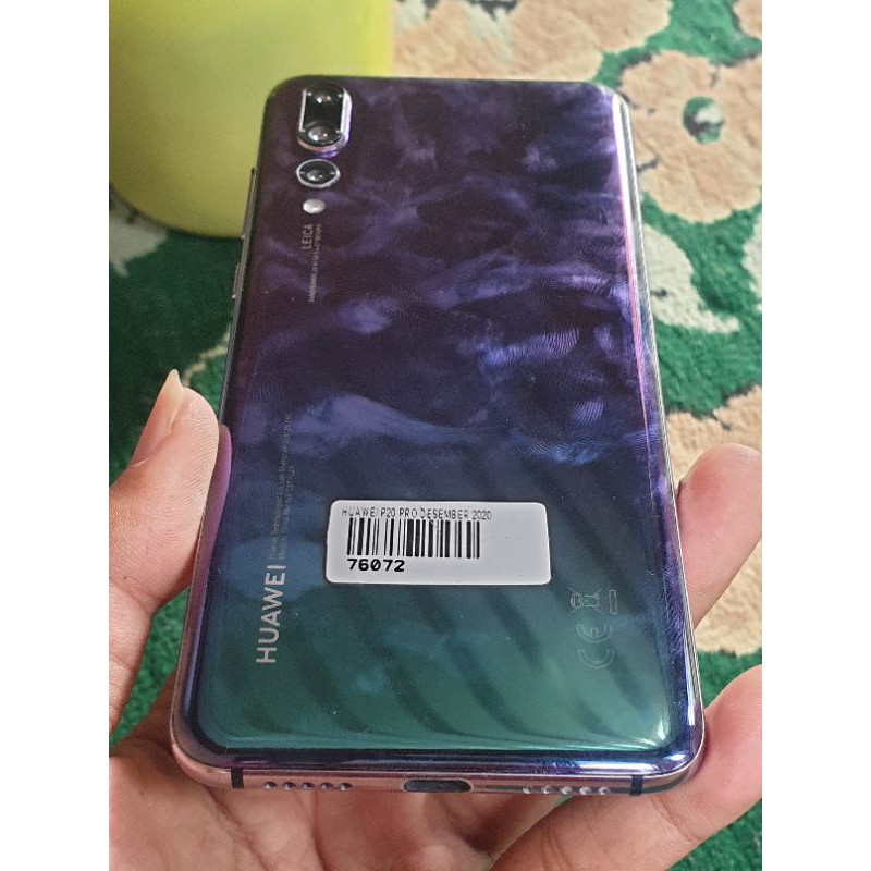 huawei P20 pro 6/128gb minus kamera depan failed
