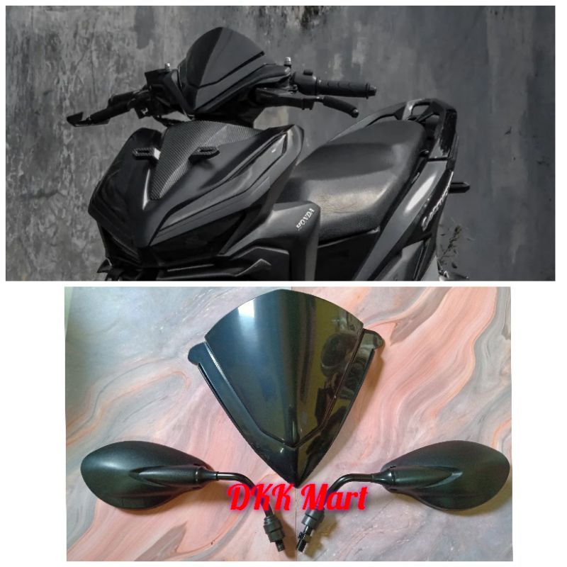 PAKET MURAH VARIO NEW 150 125 KEYLESS VISOR VARIO NEW 150 125 KEYLESS PLUS SPION VARIO NEW 150 125 K