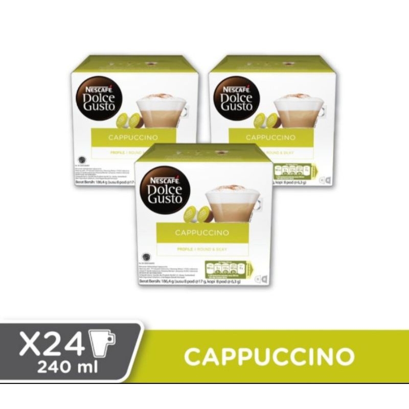 

Nescafe Dolce Gusto kopi kapsul Paket 3 box coffee capsule