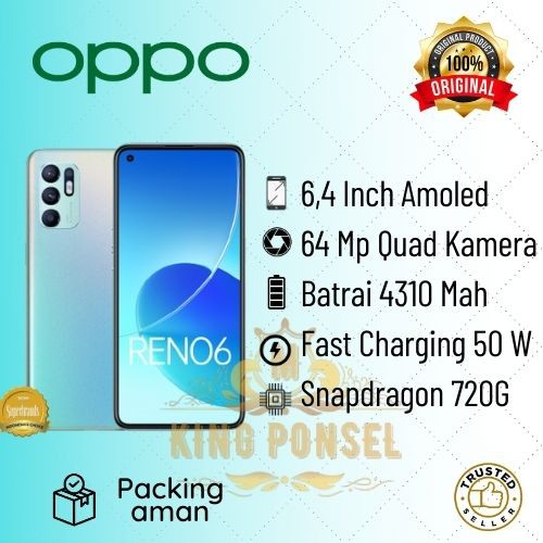 Oppo Reno 6 Ram 8/128 Garansi Resmi