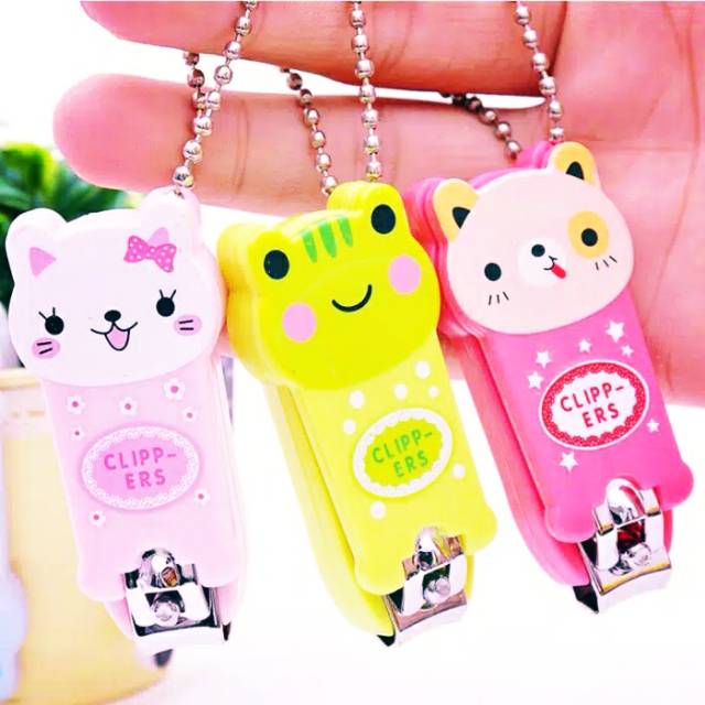 Gunting kuku karakter imut/souvenir gunting kuku karakter
