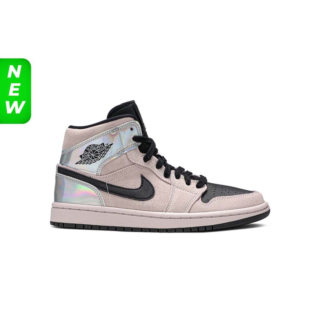 Sepatu Wmns Air Jordan 1 Mid 'Iridescent'