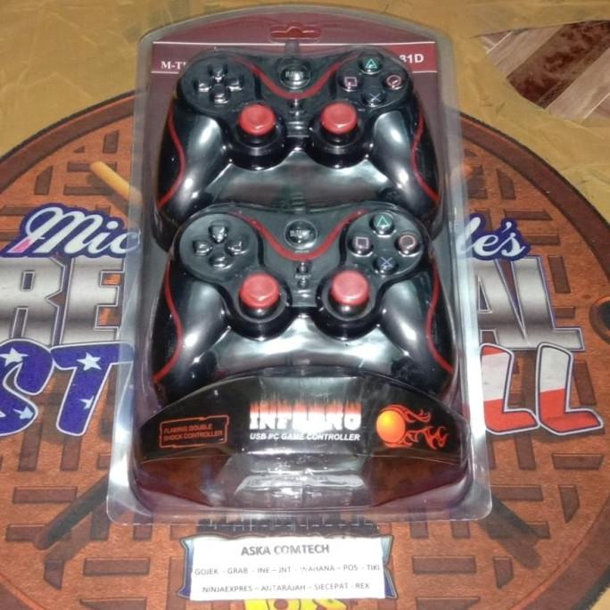 Stik Daubel Gamepad Daubel Getar Stik Computer USB Stik PS CPU/Laptop -