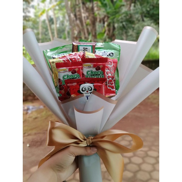

Buket Snack Murah Kekinian