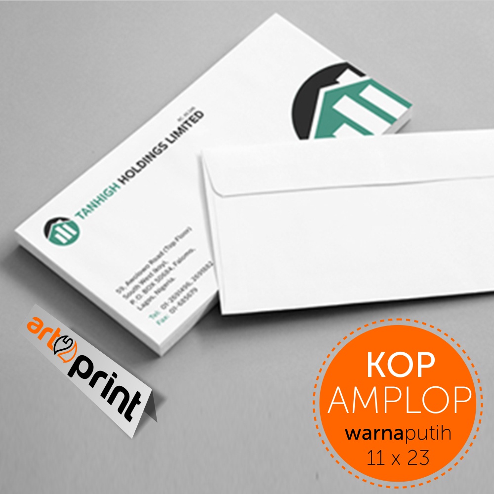 

Amplop Surat Putih Standar 11×23 Cetak BW