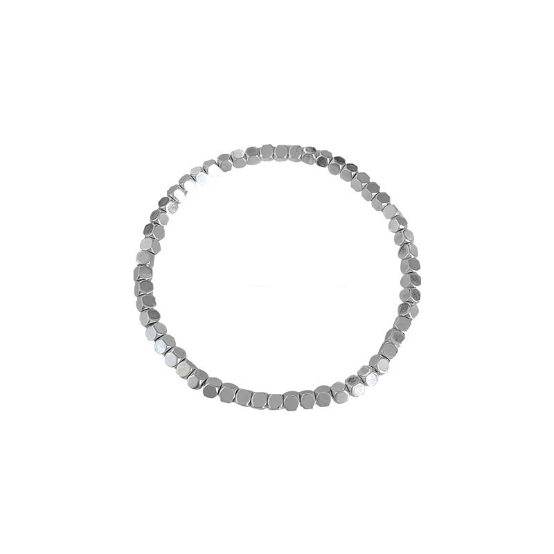 Gelang Manik-Manik Bentuk Persegi Geometris Untuk Wanita