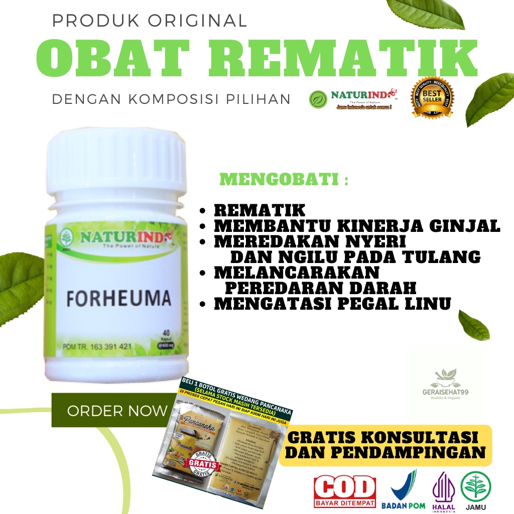 Jual Obat Rematik Tulang Nyeri Ngilu Pegal Linu Nyeri Sendi Tangan Kaki