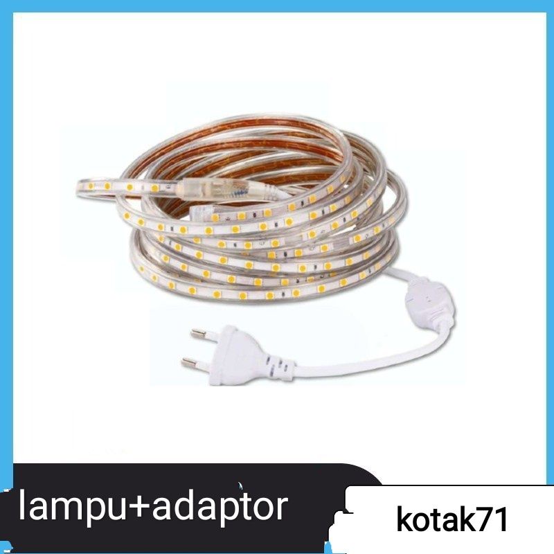 LED strip +adaptor/paketan/lampu+adaptor