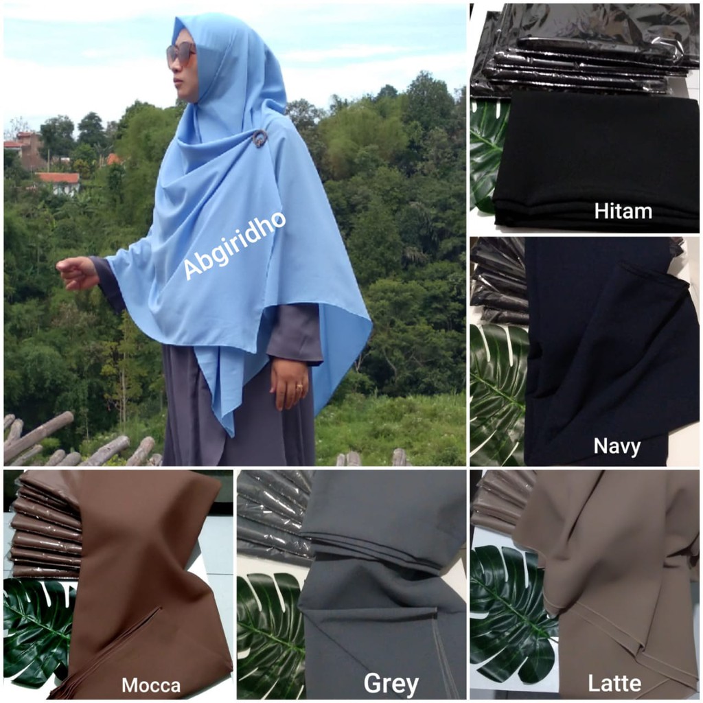 Segiempat diamond syar'i 150 x 150 | hijab segi empat jumbo segi empat syar'i