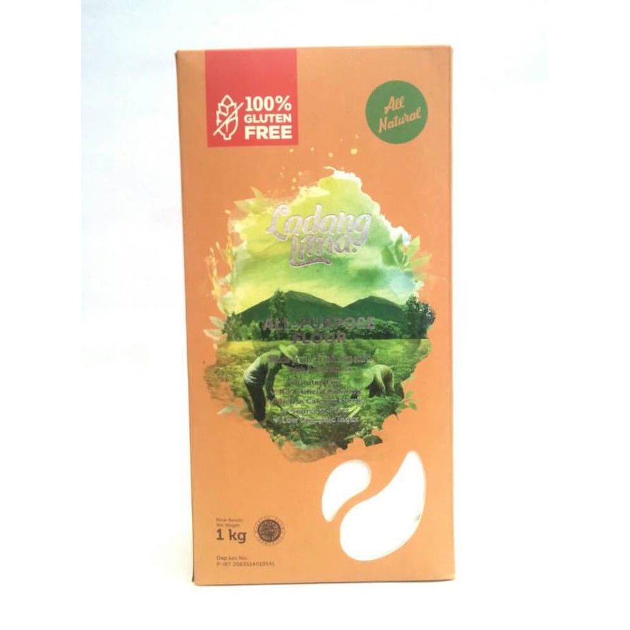 

82T5 TEPUNG SINGKONG (ALL PURPOSE FLOUR) LADANG LIMA - GLUTEN FREE GVK7