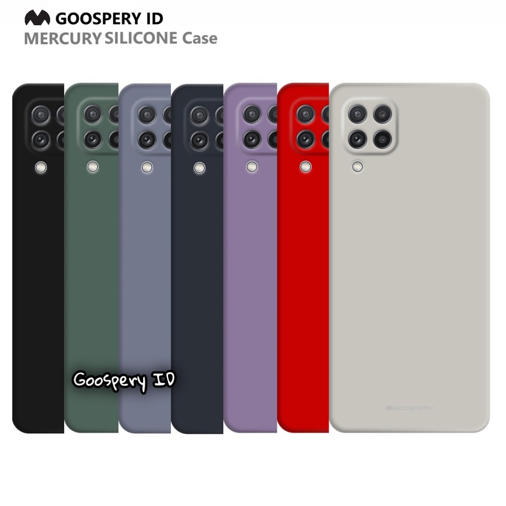 Samsung galaxy A22 4G A225 - Goospery mercury silicone case