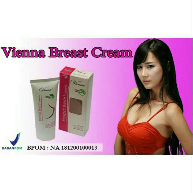 VIENNA HERBAL BREAST CREAM ORIGINAL BPOM PEMBESAR PENGENCANG PAYUDARA