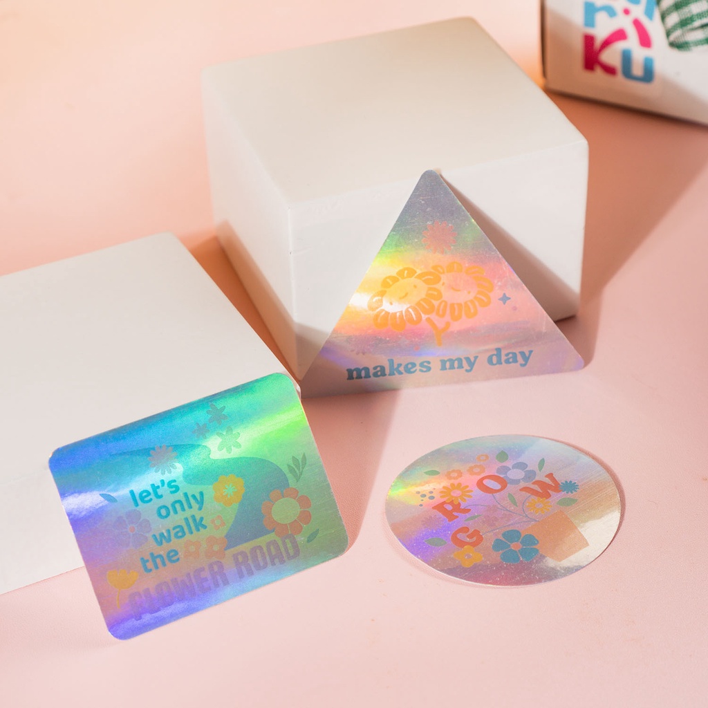 

Hologram Sticker Sheet - Stiker Hologram untuk Dekorasi - Hariku Studio