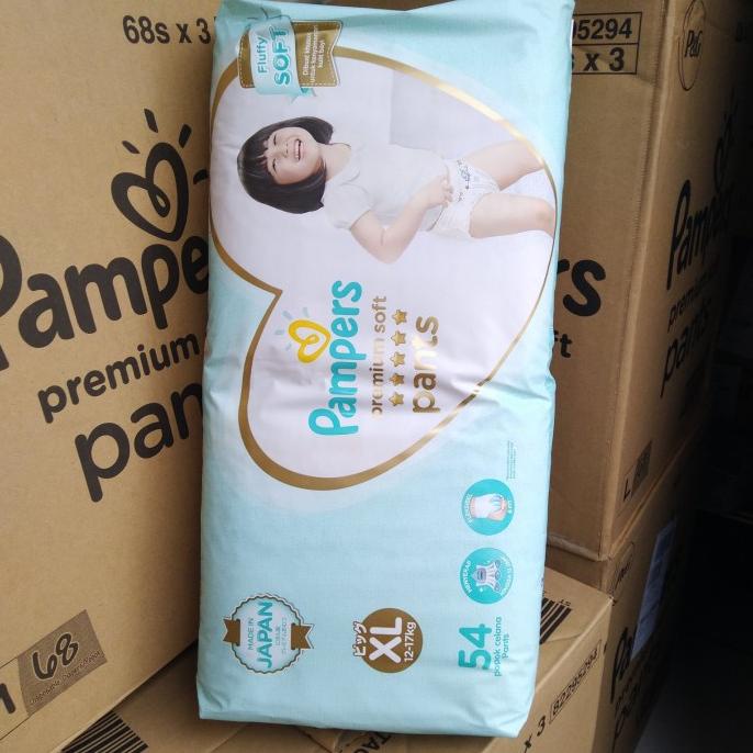 Pampers Active Baby Pants Premium Xl54 / Xl 54 / Xl-54 Berkualitas