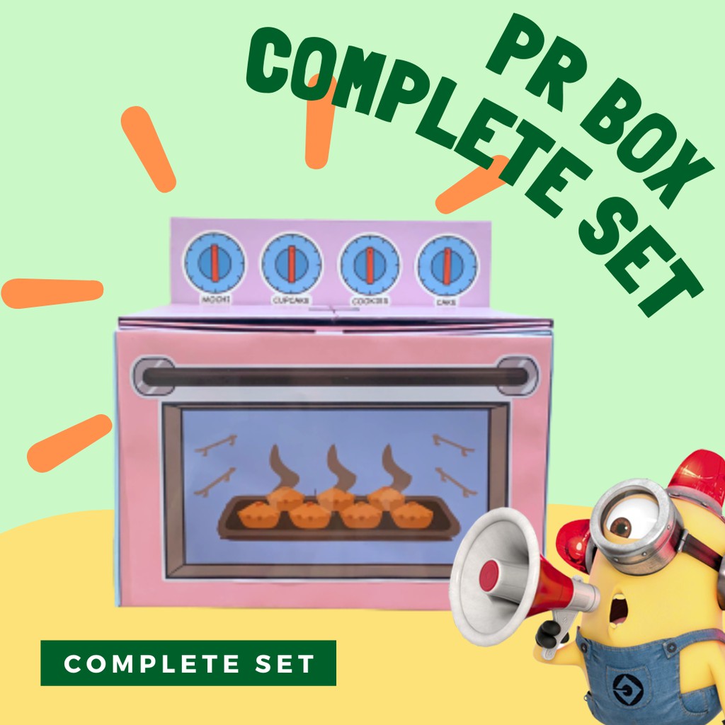 PR Box Complete Set Piece of Cake - Mainan Edukasi Baking Kit
